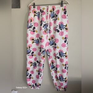 Minnie Mouse Pink and White Pajama Pants (M)  SKU G15